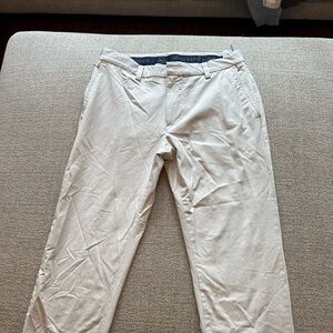Vineyard Vines Cream Chinos Lightweight Cotton